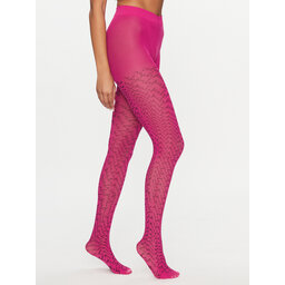 Pinko Damenstrumpfhose Pinko 102636 A1G4 Fuxia/Nero YZ3