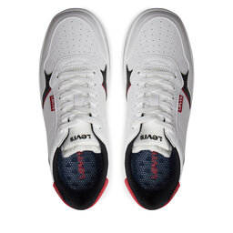 

Снікерcи Levi's® VUNI0091S-0239 White Black Red, Білий