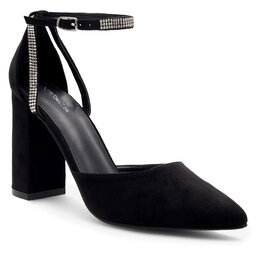 DeeZee Czółenka DeeZee LISA KL-HT4587-21 Czarny