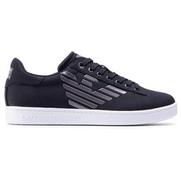 

Снікерcи EA7 Emporio Armani X8X001 XK124 E593 Black/Gunmetal, Чорний
