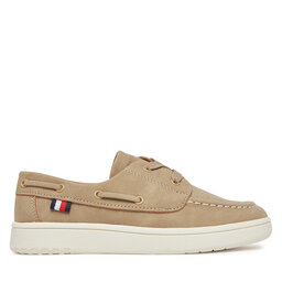 Tommy Hilfiger Pusbačiai Tommy Hilfiger T3B4-33853-0315 M Smėlio