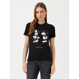 ONLY ONLY T-shirt Mickey 15317991 Crna Regular Fit