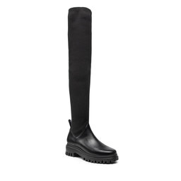Tommy Jeans Μπότες πάνω από το γόνατο Tommy Jeans Over The Knee Substainable Boot EN0EN01637 Black BDS