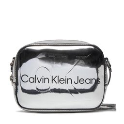 Calvin Klein Jeans Handtasche Calvin Klein Jeans Sculpted Camera Bag18 Mono S K60K611858 Silberfarben