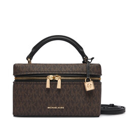 MICHAEL Michael Kors Handtasche MICHAEL Michael Kors Jana 32F5GQ1C0B Dunkelbraun