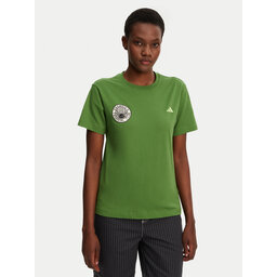 adidas adidas T-Shirt FARM Graphic JD6292 Grün Regular Fit