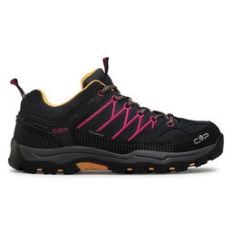 

Трекінгові черевики CMP Kids Rigel Low Trekking Shoes Wp 3Q13244J Antracite/Bouganville 54UE, Чорний