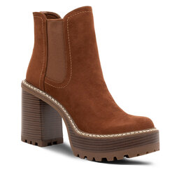 Nine West Botki Nine West SAILA 13151A Brązowy