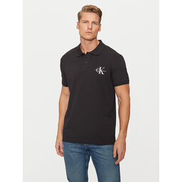 Calvin Klein Jeans Calvin Klein Jeans Pólóing Monologo J30J325664 Fekete Regular Fit
