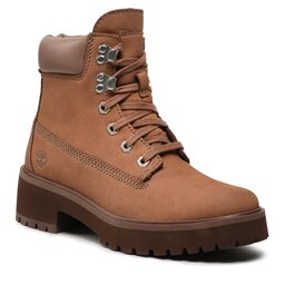 Timberland Schnürstiefeletten Timberland Carnaby Cool 6In TB0A5NZKD691 Light Brown Nubuck