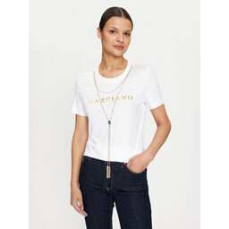 Marciano Guess Marciano Guess Marškinėliai Olivia 4YGI16 6138A Balta Regular Fit