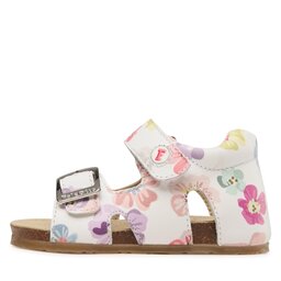 

Босоніжки Naturino Falcotto By Naturino Falcotto Bea Calf Pr. Big Flower 0011500737.94.ONO1 White, Білий