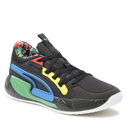 

Взуття Puma Court Rider Chaos 379137 01 Puma Black/Pele Yellow/Archive Green/Racing Blue/Puma White, Чорний