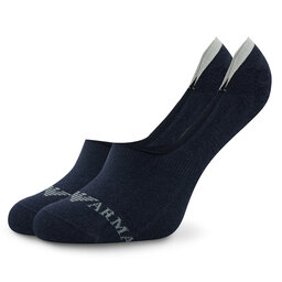 

Набір 3 пар чоловічих підслідників Emporio Armani 306229 3R254 64135 Marine, Cиній