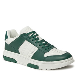 Tommy Jeans Sneakersy Tommy Jeans Tjm Leather Cupsole 2.0 EM0EM01352 Court Green L4L