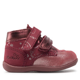 

Черевики Kickers Bonkro-2 860099-10 M Silver Burgundy, Бордовий