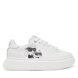 Karl Lagerfeld Kids Sneakersy Karl Lagerfeld Kids Z30371 M Biały