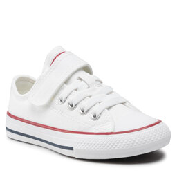 Converse Sneakers aus Stoff Converse Ctas 1V Ox 372882C White/White/Natural