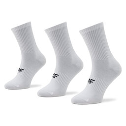 4F 3 pares de calcetines altos para hombre 4F H4Z22-SOM303 10S