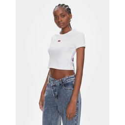 HUGO Hugo Póló Deluisa_1 50508636 Fehér Slim Fit