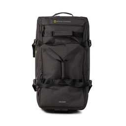 

Велика валіза з тканини National Geographic Double Decker N09301.06 Black, Чорний