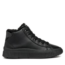 Geox Schnürschuhe Geox J Laquinny Girl J46M3G 00085 C9999 S Schwarz