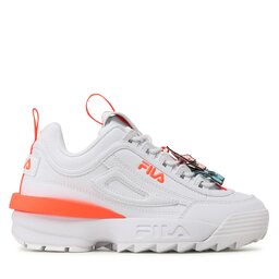

Снікерcи Fila Disruptor Flower Wmn FFW0243.13197 White/Fiery Coral, Білий