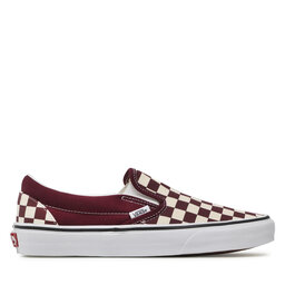 

Кросівки Vans Classic Slip-O VN0A4BV3KZO1 (Checkerboard)Port Royal, Бордовий