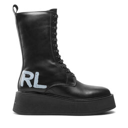 KARL LAGERFELD Μποτάκια KARL LAGERFELD KL42475 Μαύρο