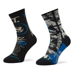 Stance Zestaw 2 par wysokich skarpet męskich Stance E.T. A555C22ETB Multi