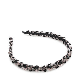 Στέκα μαλλιών LaVashka Claire Pink&Black