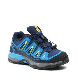 Salomon Παπούτσια πεζοπορίας Salomon X-Ultra Gtj J GORE-TEX 394721 09 W0 Blue Depths Cloisonne/Blazing Yellow