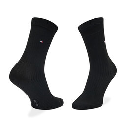 

Набір 2 пар високих жіночих шкарпеток Tommy Hilfiger 701220253 Black 002, Чорний