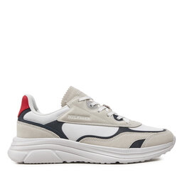 Tommy Hilfiger Sneakers Tommy Hilfiger Modern Runner Tech Print FM0FM05123 Bianco