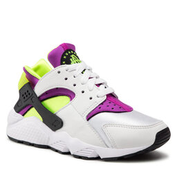 Nike Boty Nike Air Huarache DH4439 101 White/Neon Yellow/Magenta