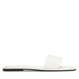 Calvin Klein Pantoletten Calvin Klein Flat Slide - He HW0HW02378 Weiß