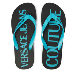 Versace Jeans Couture В'єтнамки Versace Jeans Couture 80YA3SQ7 ZSS81 Бірюзовий