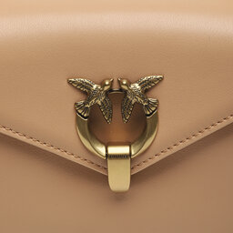 

Сумка Pinko Cupido Messenger Mini . AI 23-24 PLTT 101749 A0Q0 Light Brow C71Q, Коричневий