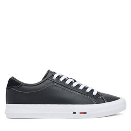 Tommy Hilfiger Teniszcipő Tommy Hilfiger Th Hi Vulc Street Stitch FM0FM05645 Fekete