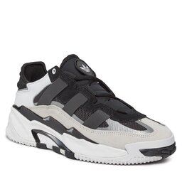 adidas Pantofi adidas Niteball Shoes H67360 Cblack/Ftwwht/Silvmt