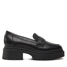 Guess Loafersy Guess Finda FLTFIN LEA14 Czarny