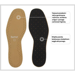 Bama Стелки Bama Exquist 01710 r.42 Кафяв