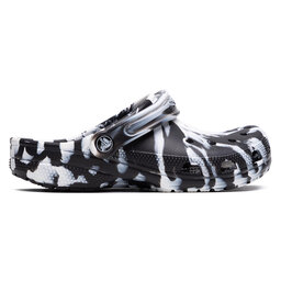 

Шльопанці Crocs Classic Marbeld Clog 206867 White/Black, Білий