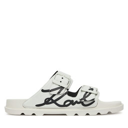 KARL LAGERFELD Παντόφλες KARL LAGERFELD Kondo Tred KL80972 Λευκό