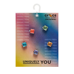 Crocs Accesorii pentru pantofi Crocs Jibbitz Triangle Gem 5 Pack Colorat