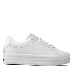 

Снікерcи Calvin Klein Jeans Vulc Flatform Bold Lth-Glossy YW0YW00867 White YBR, Білий
