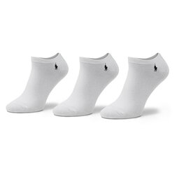 Polo Ralph Lauren 3 pares de calcetines cortos unisex Polo Ralph Lauren 449655213002 White