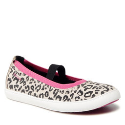 Geox Halbschuhe Geox J Gisli G. A J154NA 0AWNF C0015 S Beige/Black