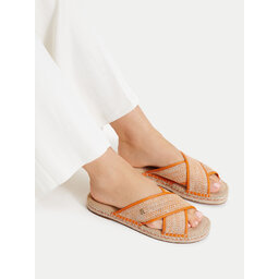 Tommy Hilfiger Espadrilles Tommy Hilfiger Monogram Espadrille FW0FW09139 Orange
