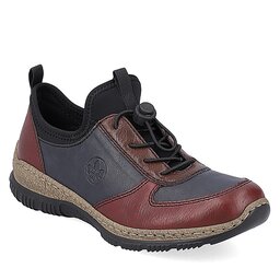 Rieker Zapatillas Rieker N3257-14 Wine / Ozean / Brandy / Schwarz 14